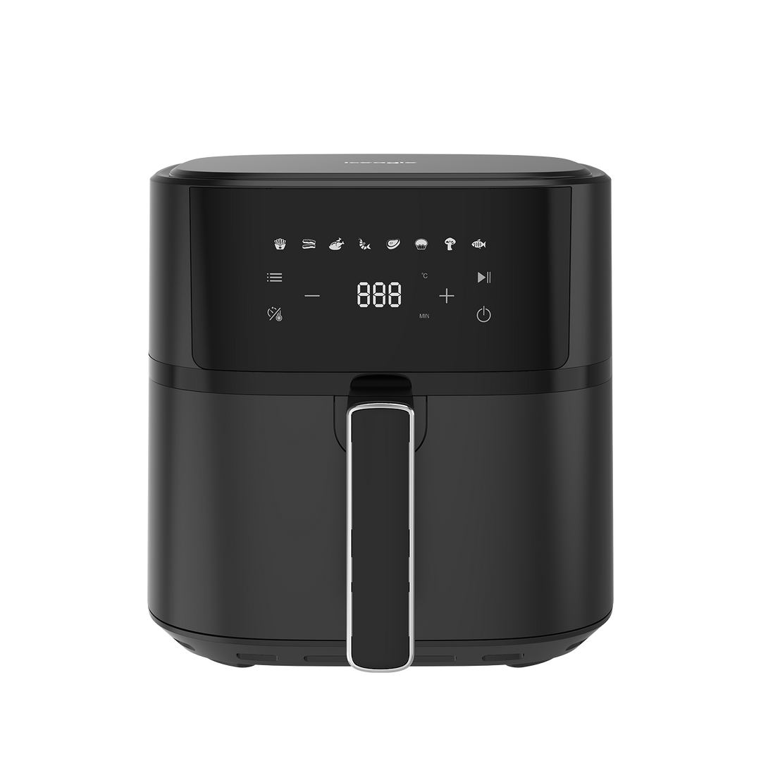 Iceagle Friteuse à Air Sans Huile 6.5L Air Fryer avec 8 Programmes