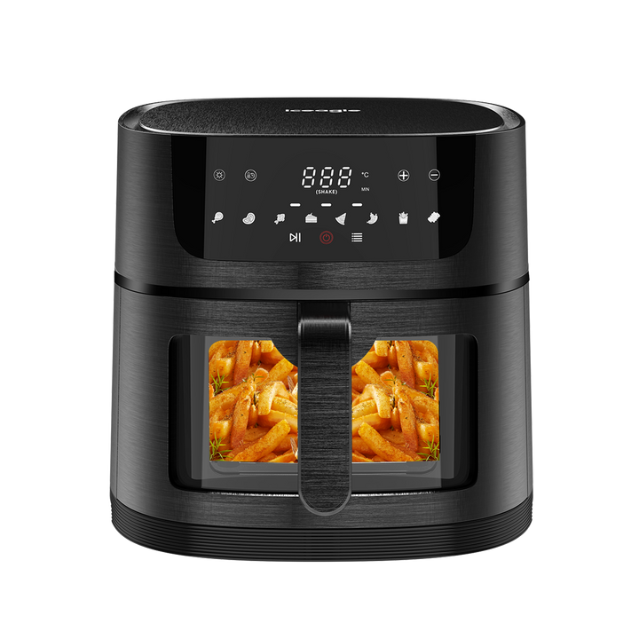 Iceagle Friteuse Sans Huile 9L XXL 1800W Friteuse à Air Chaud ZE8007