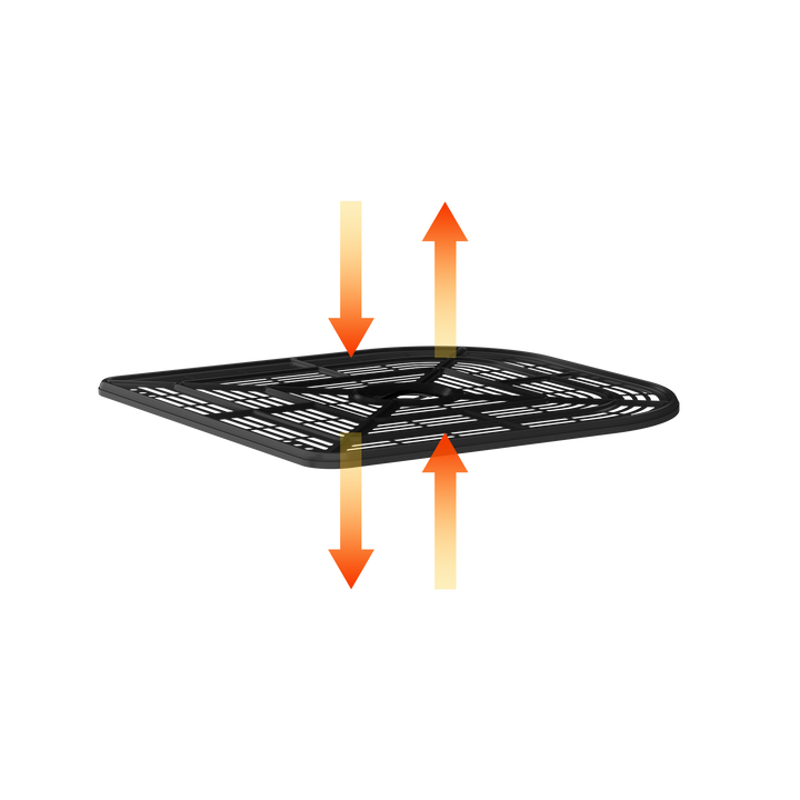 Iceagle Friteuse Sans Huile AGT10001A 10L, Noir