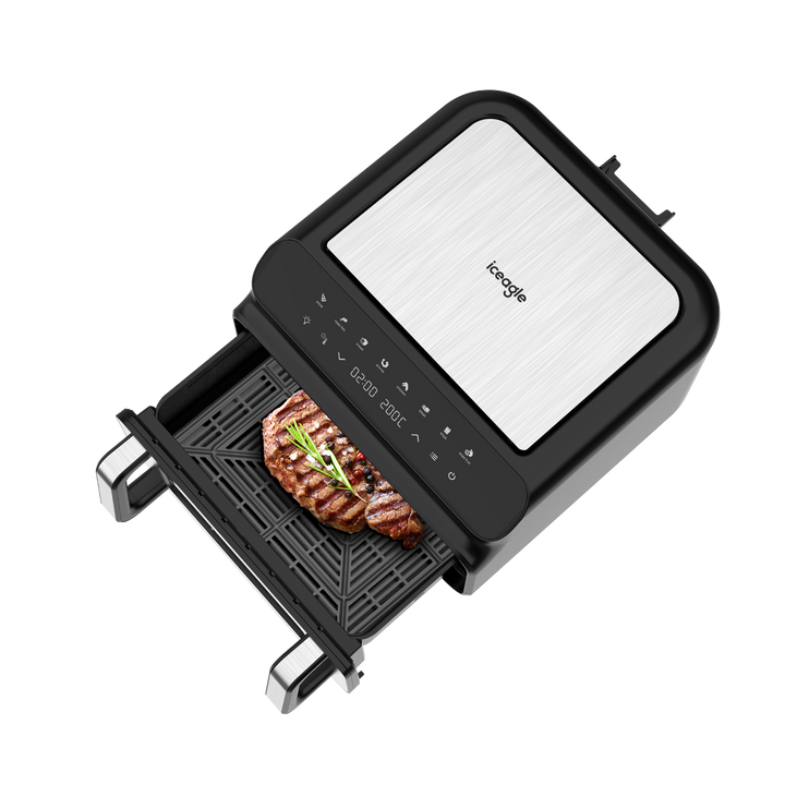 Iceagle Friteuse Sans Huile AGT10001A 10L, Noir
