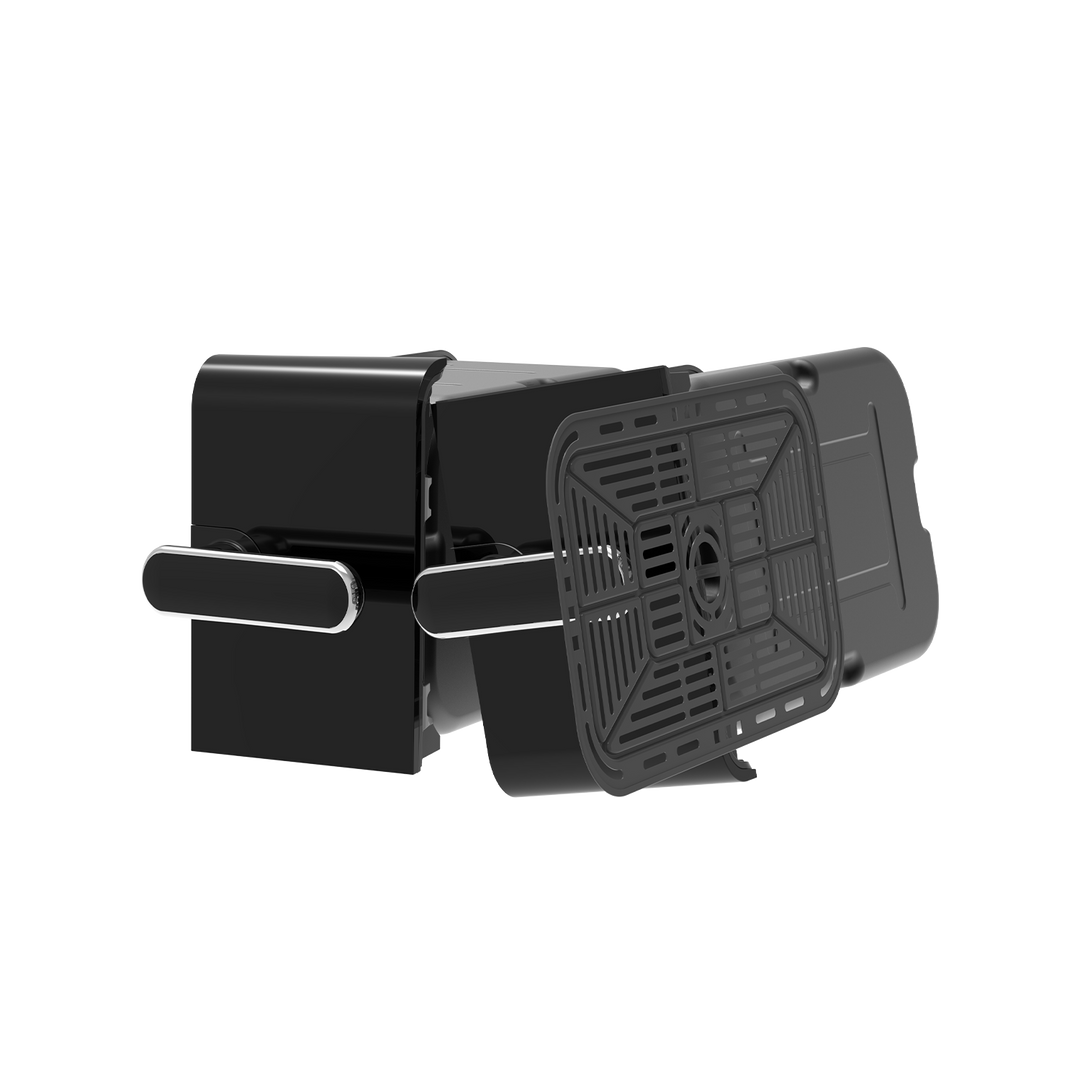 Iceagle Double zone Friteuse à air chaud AFT11001A 11L, 2 x 5, 1700 watt