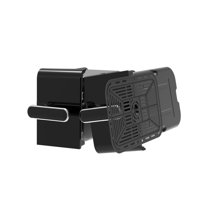 Iceagle Double zone Friteuse à air chaud AFT11001A 11L, 2 x 5, 1700 watt