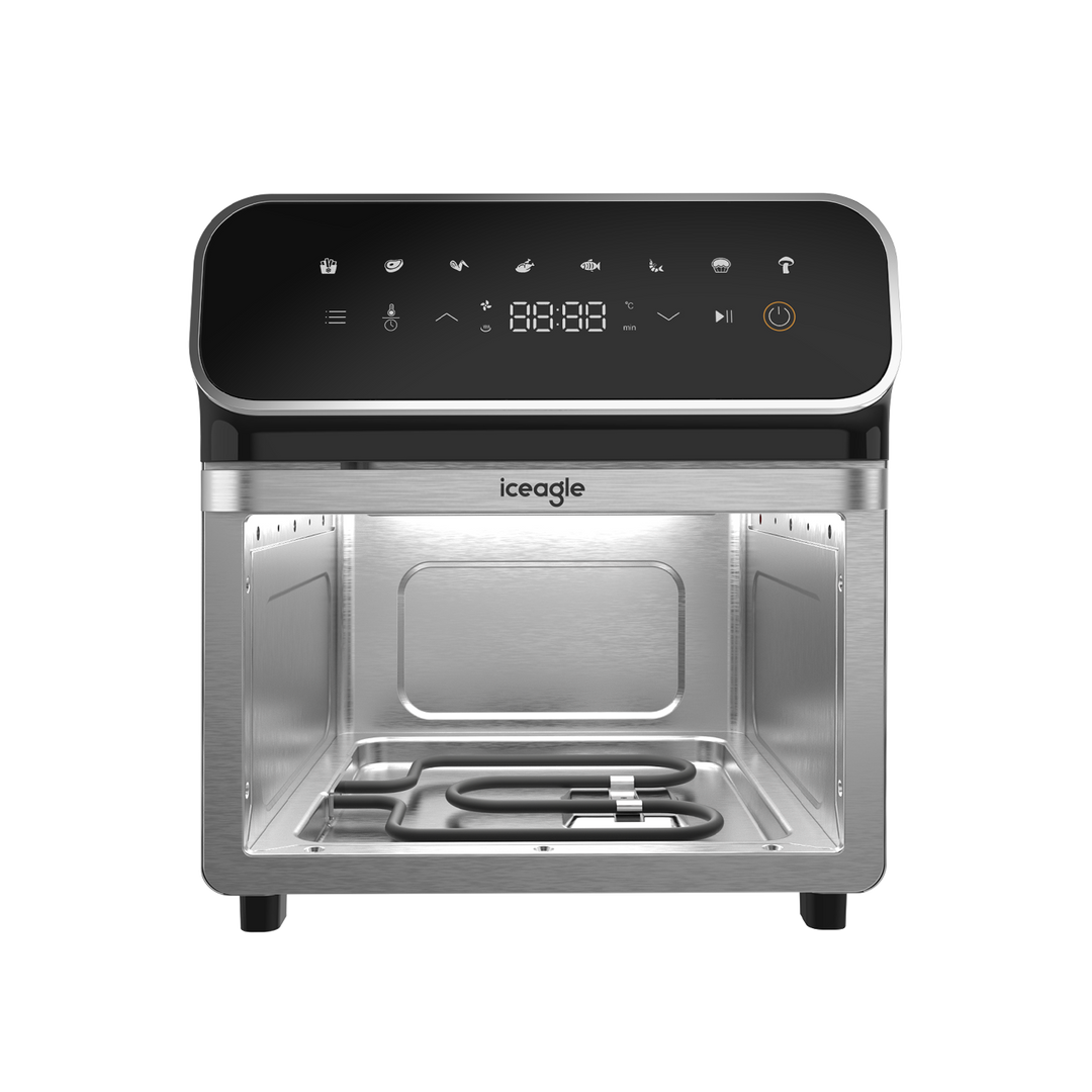 Iceagle Friteuse Sans Huile 6.7L 2200W Air Fryer avec Double Chauffage