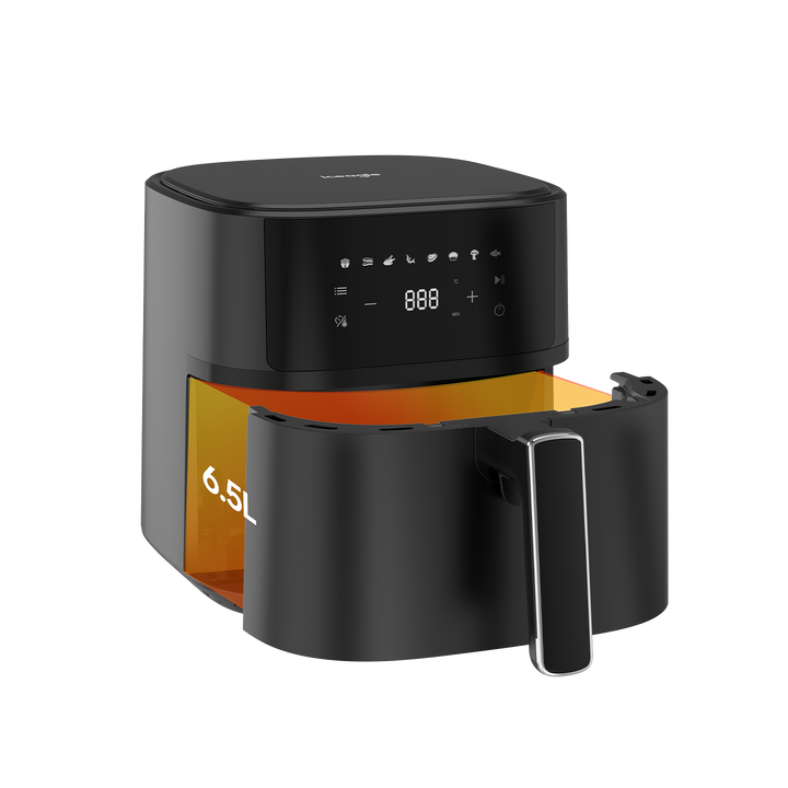 Iceagle Friteuse sans Huile 6,5L Air Fryer 1700 W Friteuse à Air Chaud